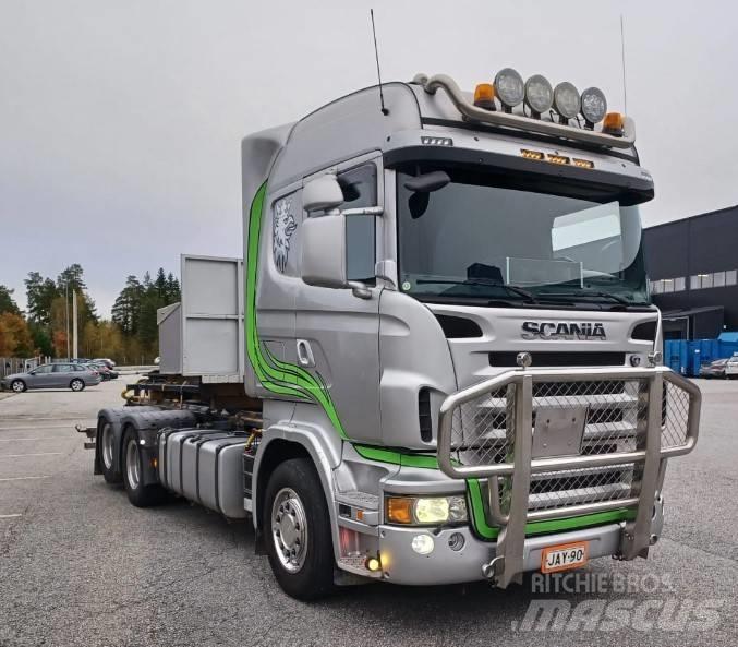 Scania R480 6x2 Växelflak-/Containerbilar