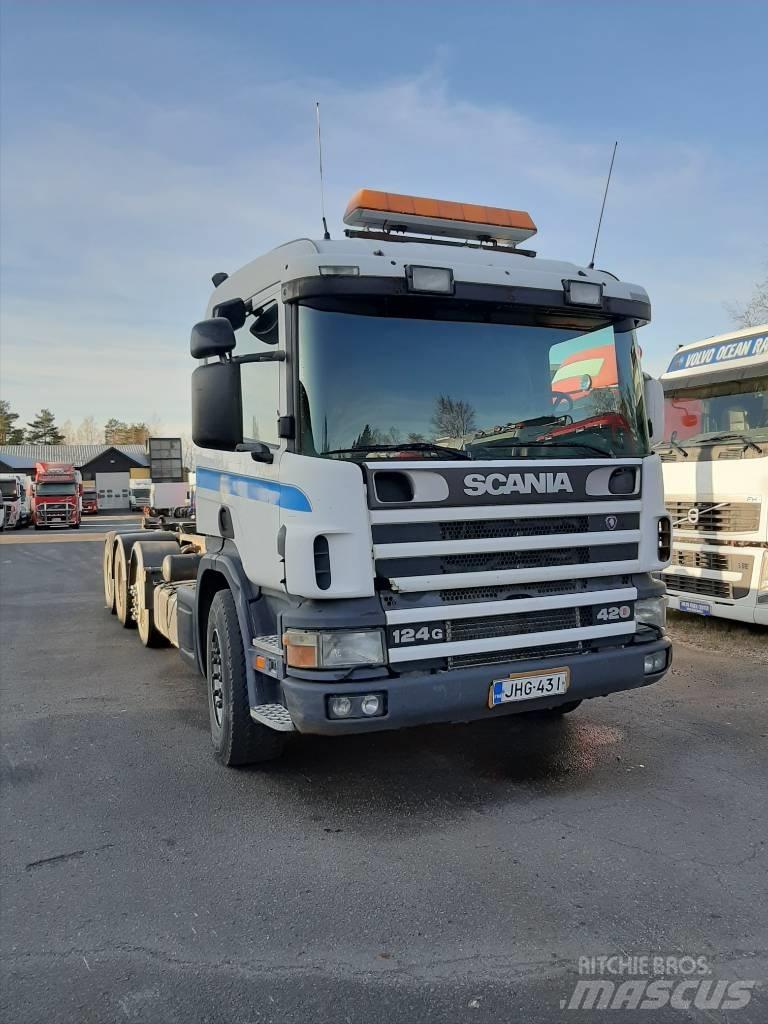 Scania P 124 Lastväxlare/Krokbilar