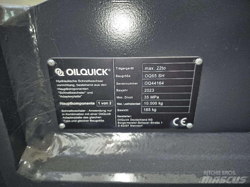 OilQuick OQ 65 Redskapsfäste/ adaptrar