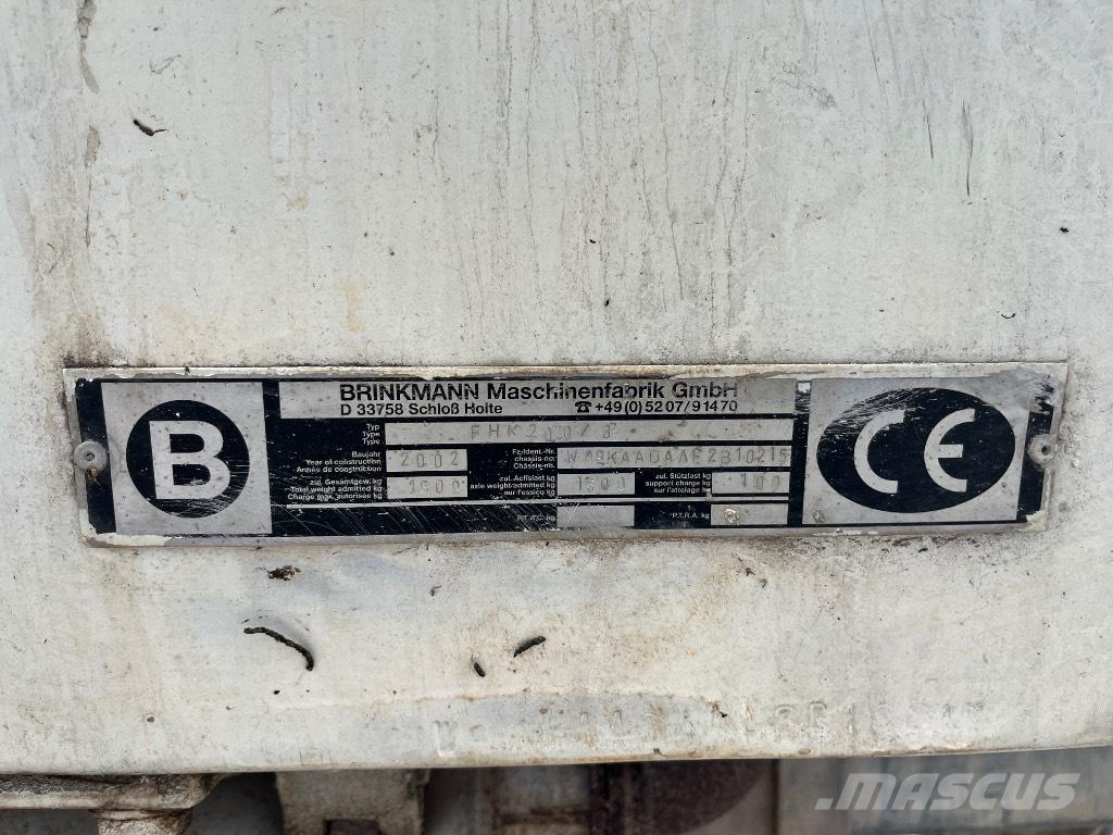 Brinkmann FHk 200/3 Betongpumpar
