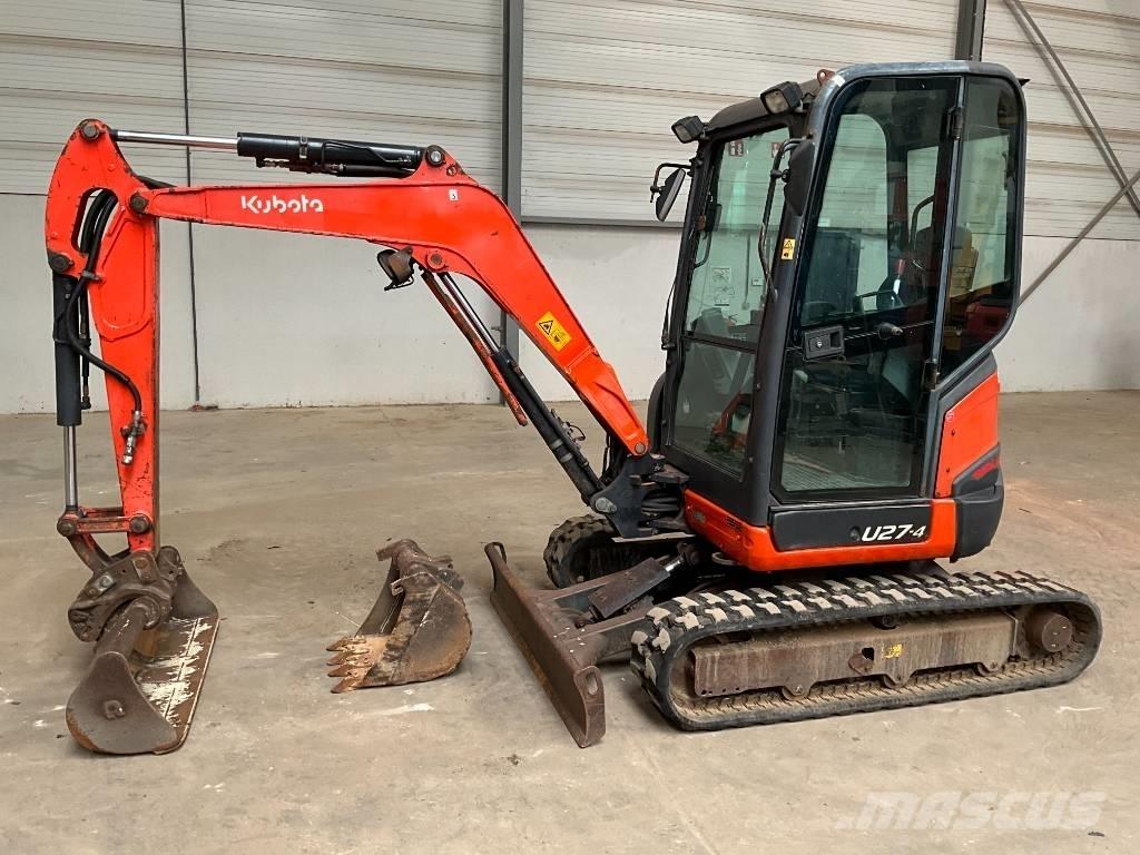 Kubota U 27-4 Minigrävare < 7t