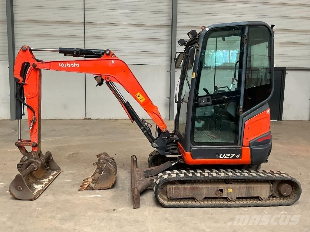 Kubota U 27-4 Minigrävare < 7t