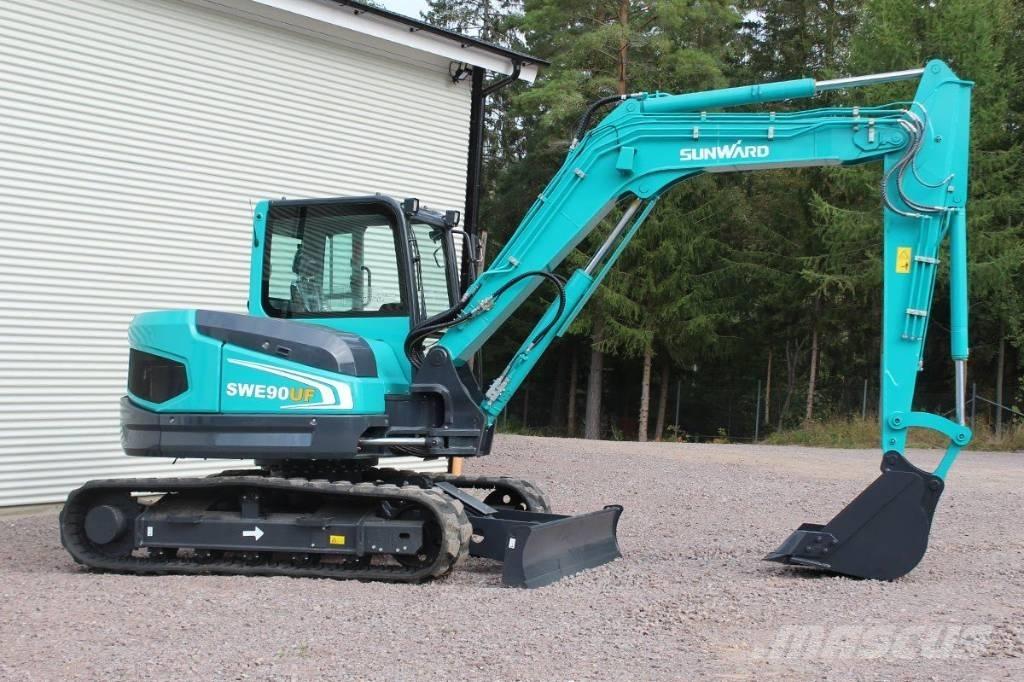 Sunward SWE 90 UF Midigrävmaskiner 7t - 12t