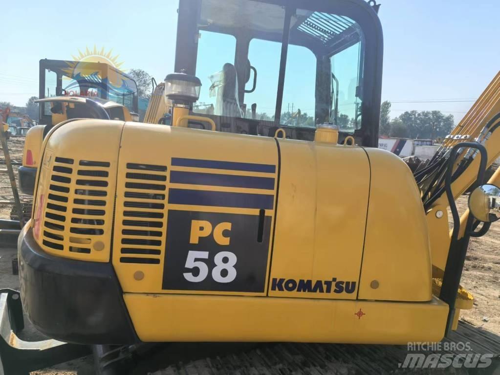Komatsu PC 58 Minigrävare < 7t