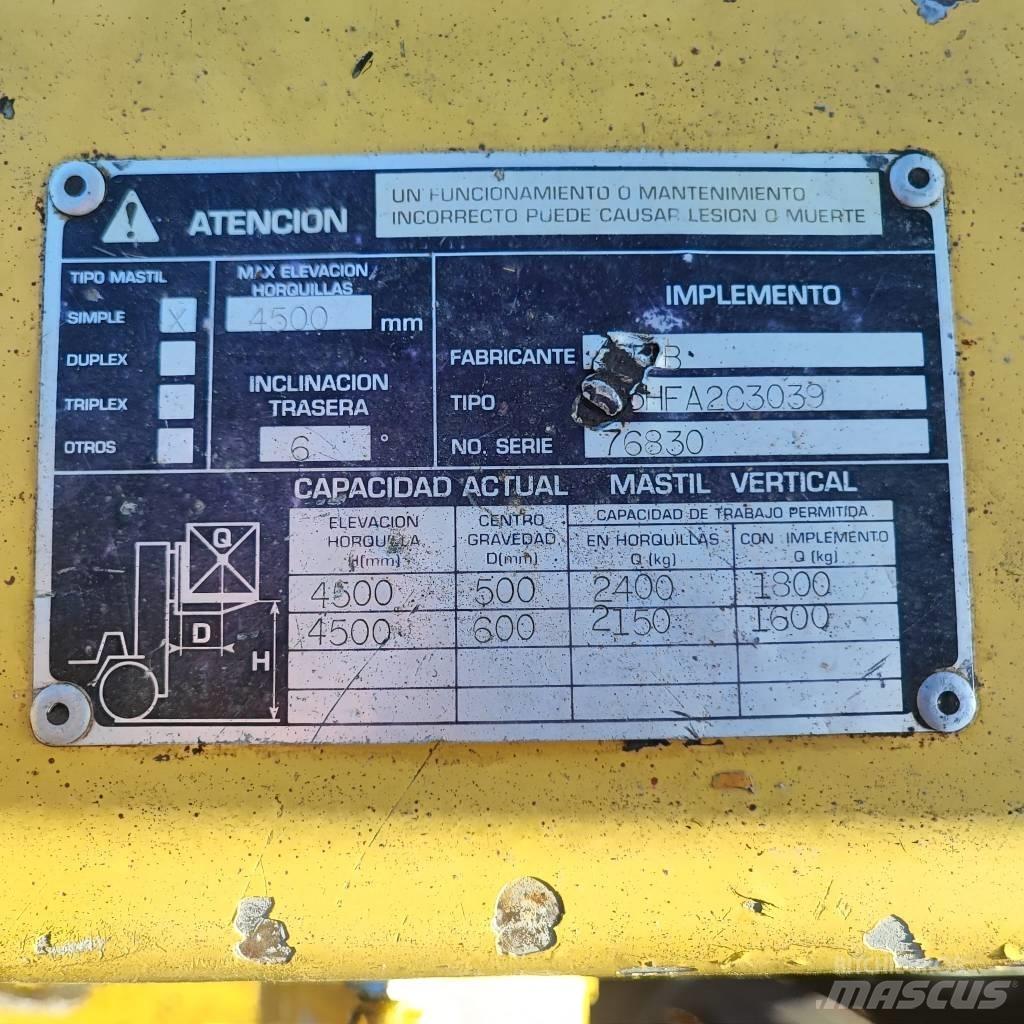 CAT DP 25 Dieselmotviktstruckar