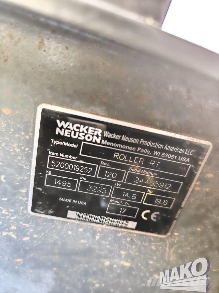 Wacker Neuson RTSC 3 Tvåvalsvältar