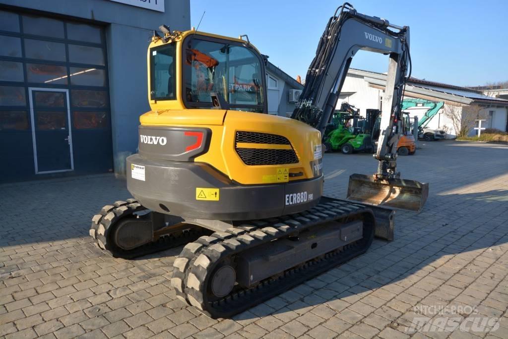Volvo ECR 88 D Pro Midigrävmaskiner 7t - 12t