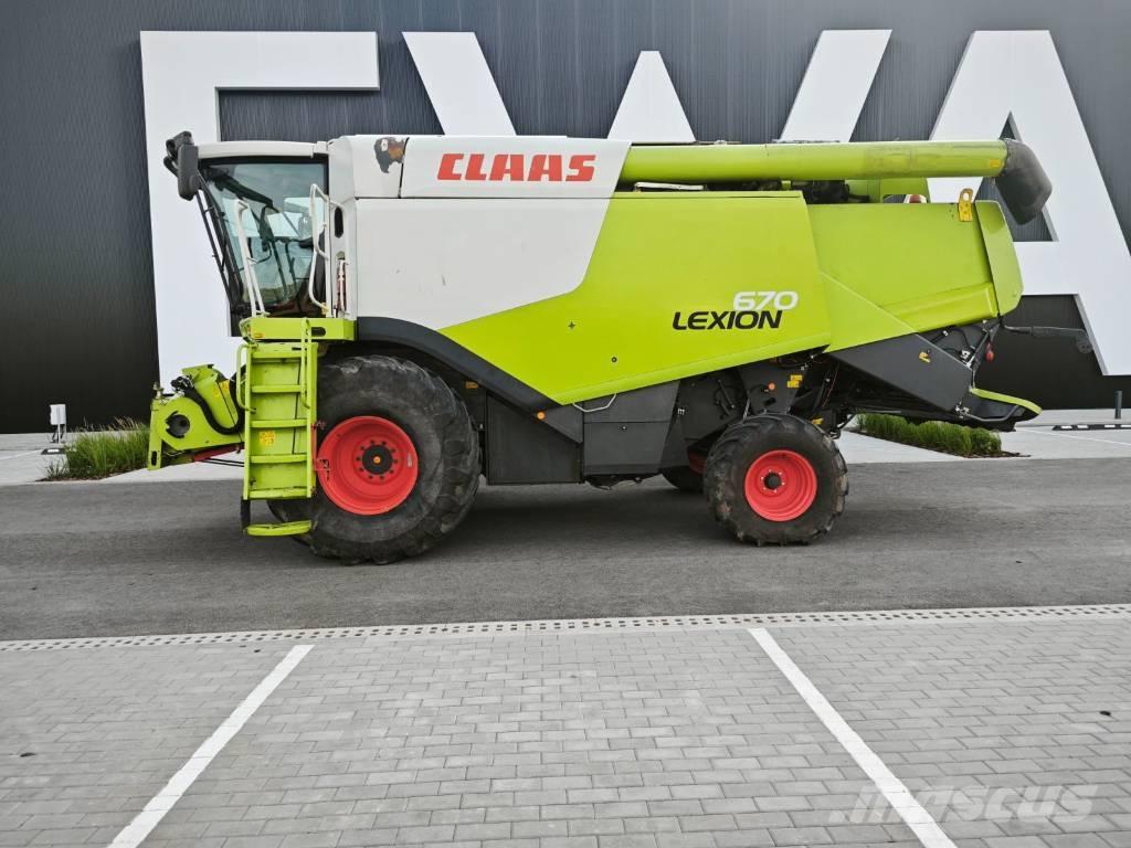 CLAAS Lexion 670 Skördetröskor