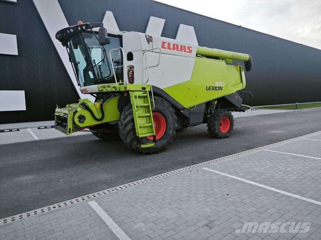 CLAAS Lexion 670 Skördetröskor