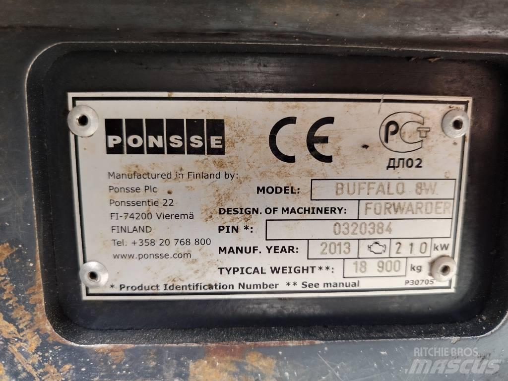 Ponsse Buffalo 8W Skotare