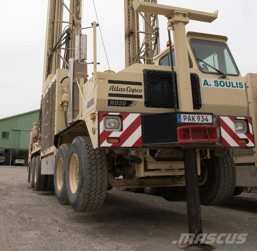 Atlas Copco RD 20 II Lastbilar med borraggregat