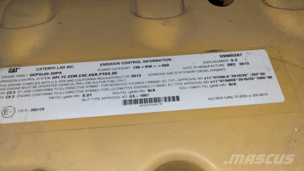 CAT C 9.3 Entreprenad - Övrigt
