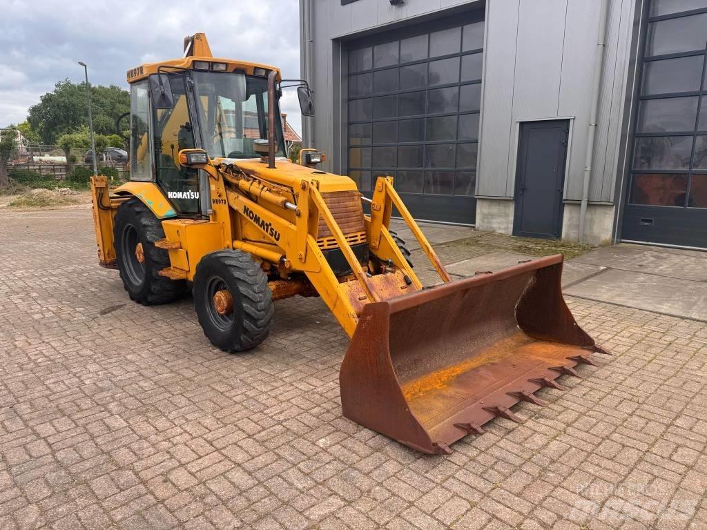 Komatsu WB 97 R-5EO Grävlastare