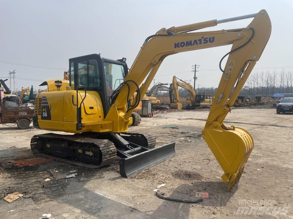Komatsu PC56 Minigrävare < 7t
