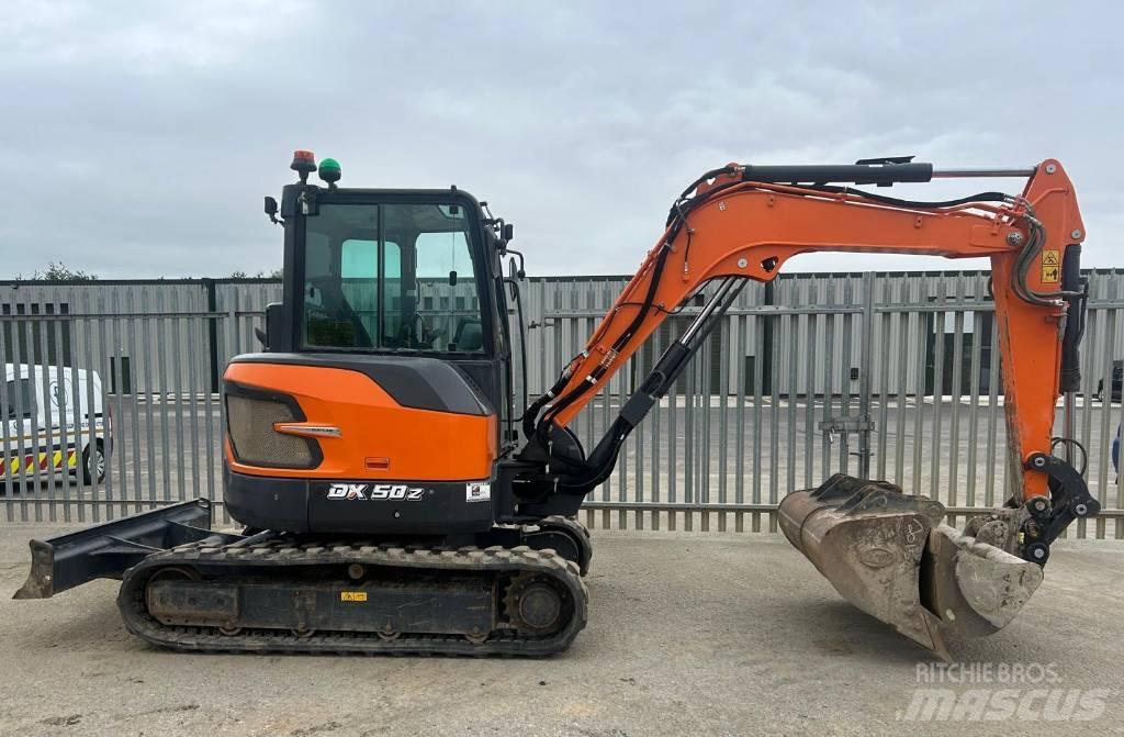 Doosan DX50Z-7 Minigrävare < 7t