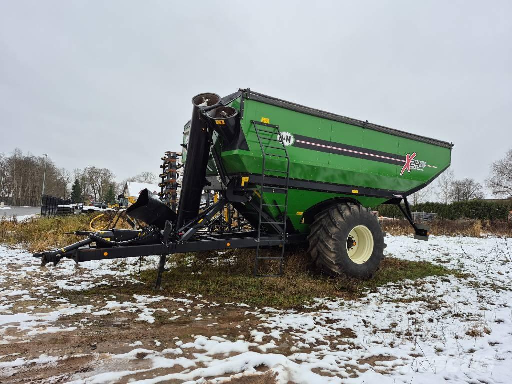 J&M X2431 Spannmålsvagnar