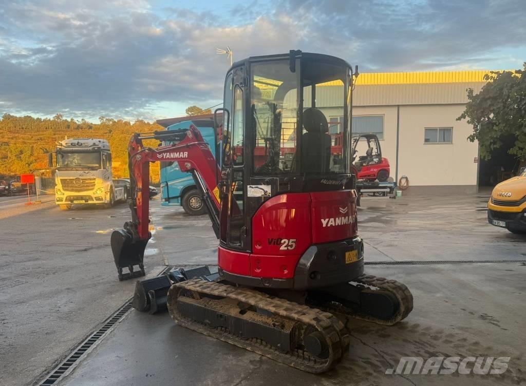 Yanmar Vio 25 Minigrävare < 7t