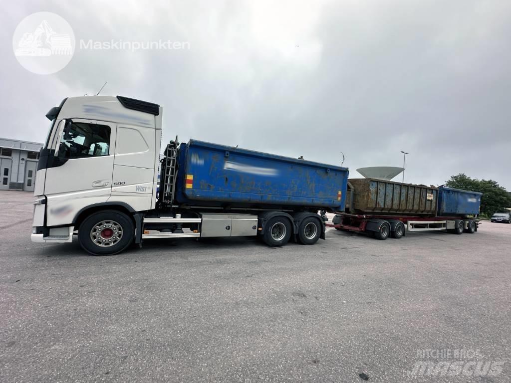 Volvo FH 500 EKIPAGE Lastväxlare/Krokbilar