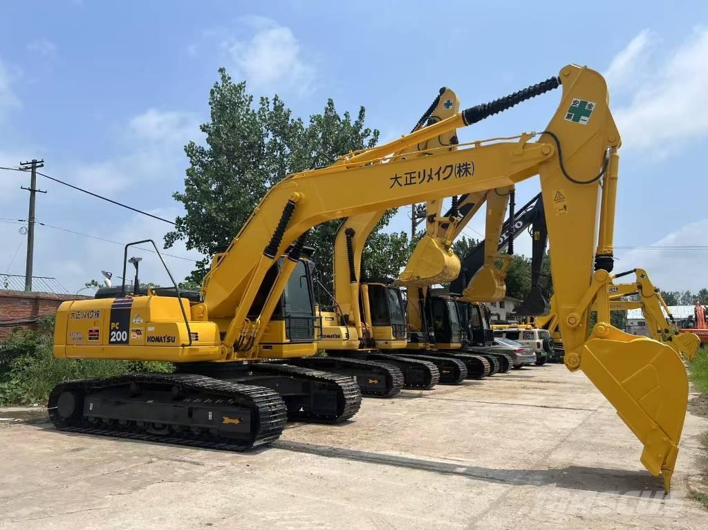 Komatsu PC200-7 Bandgrävare