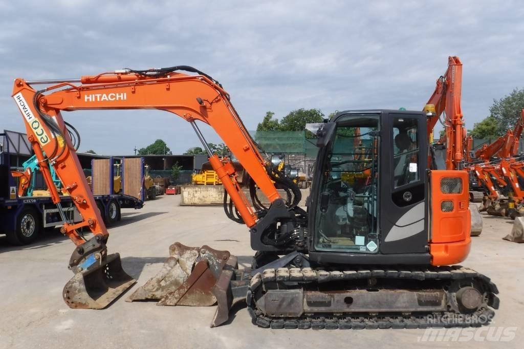 Hitachi ZX 85 US B-6 Midigrävmaskiner 7t - 12t