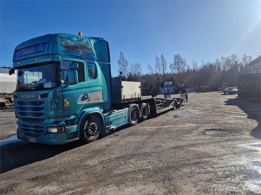 Scania R520 Transportbilar för Skogsmaskiner