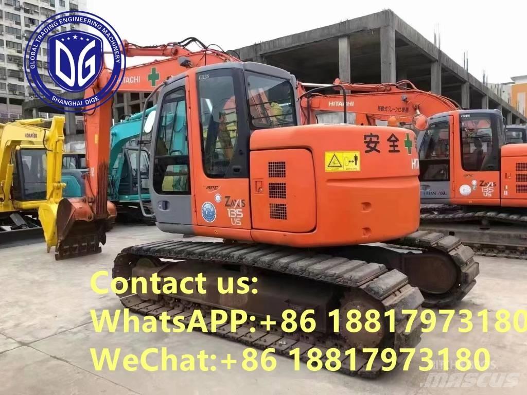 Hitachi ZX 135 US Bandgrävare