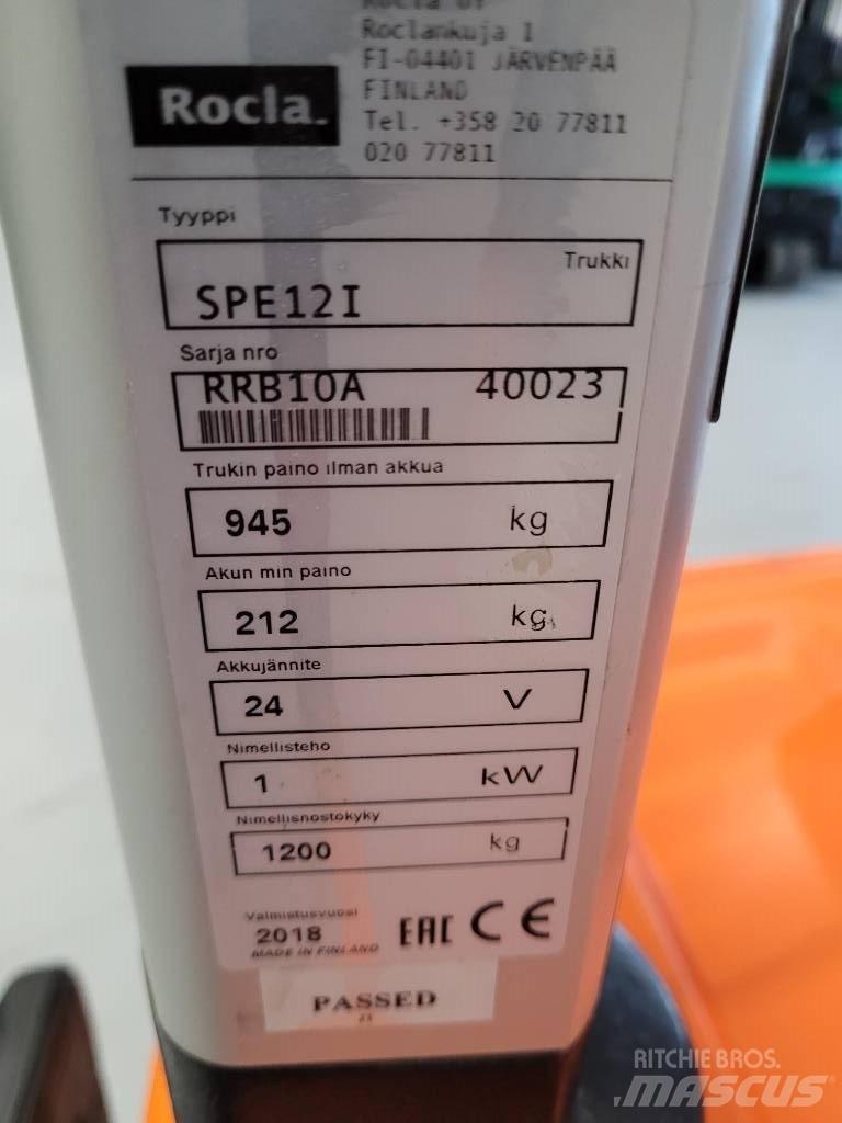 Rocla SPE12i Staplare