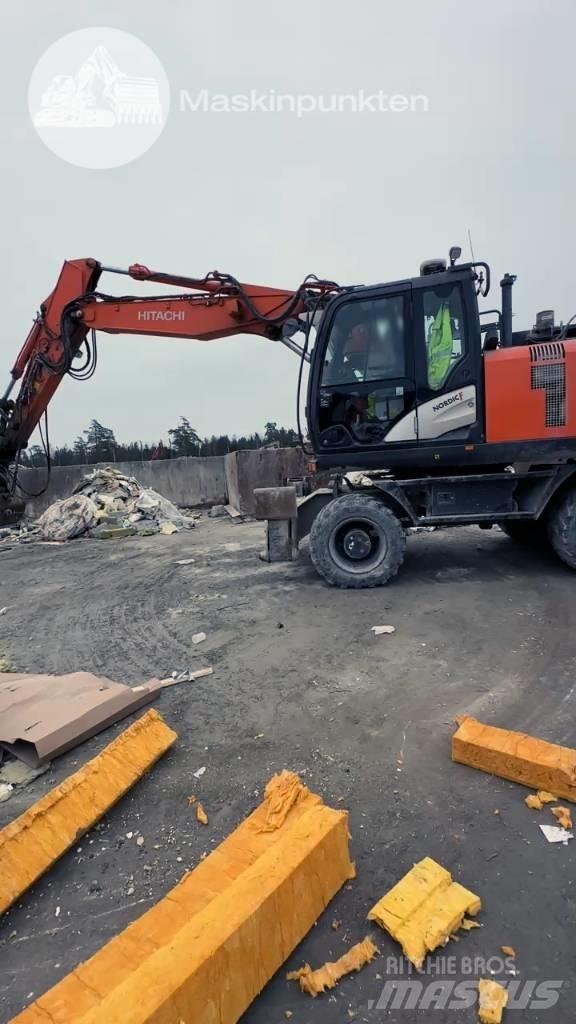 Hitachi ZX 170 W-6 Hjulgrävare