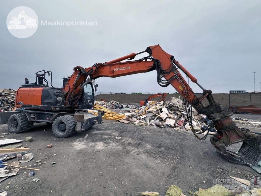 Hitachi ZX 170 W-6 Hjulgrävare