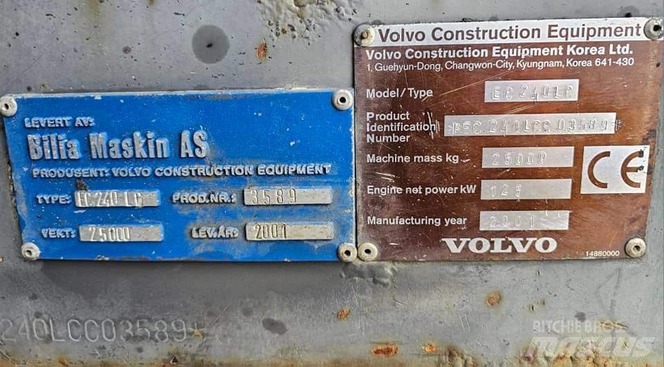 Volvo EC 240 LC Bandgrävare