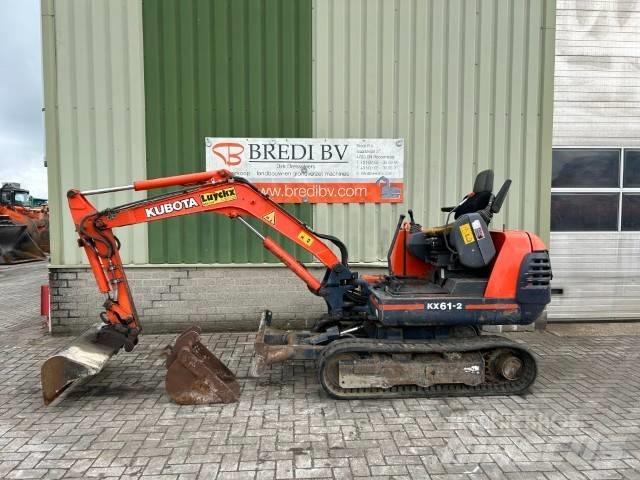 Kubota KX 61-2 Minigrävare < 7t