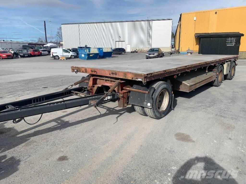 ORY 3 axlad flakvagn Flaksläp