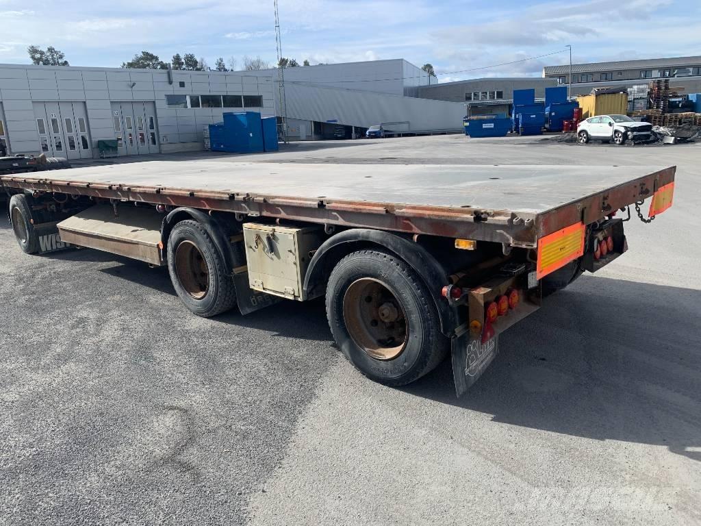 ORY 3 axlad flakvagn Flaksläp