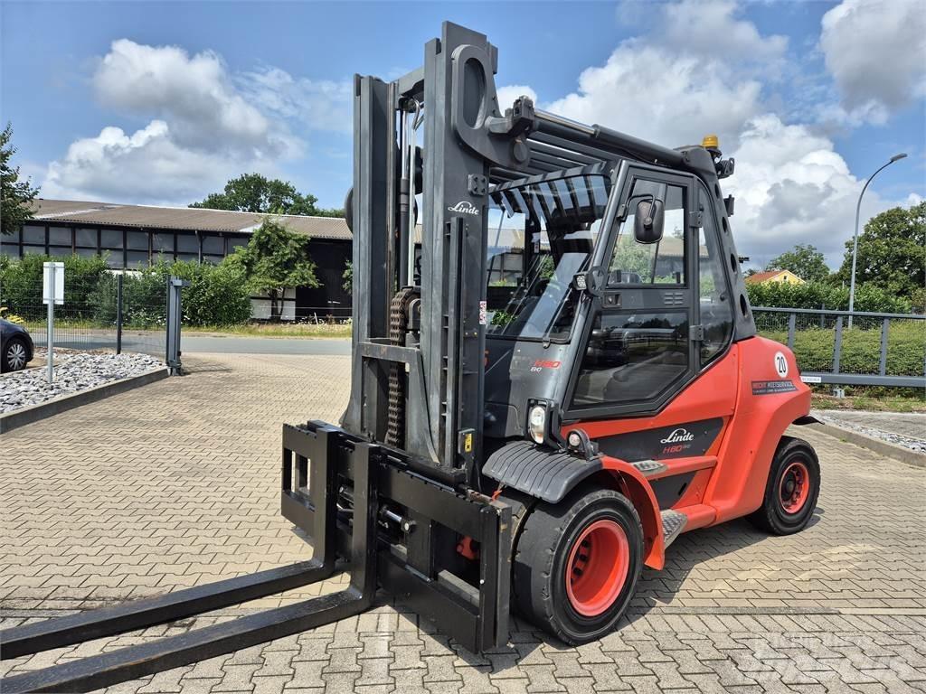 Linde H80D-03/900 Dieselmotviktstruckar
