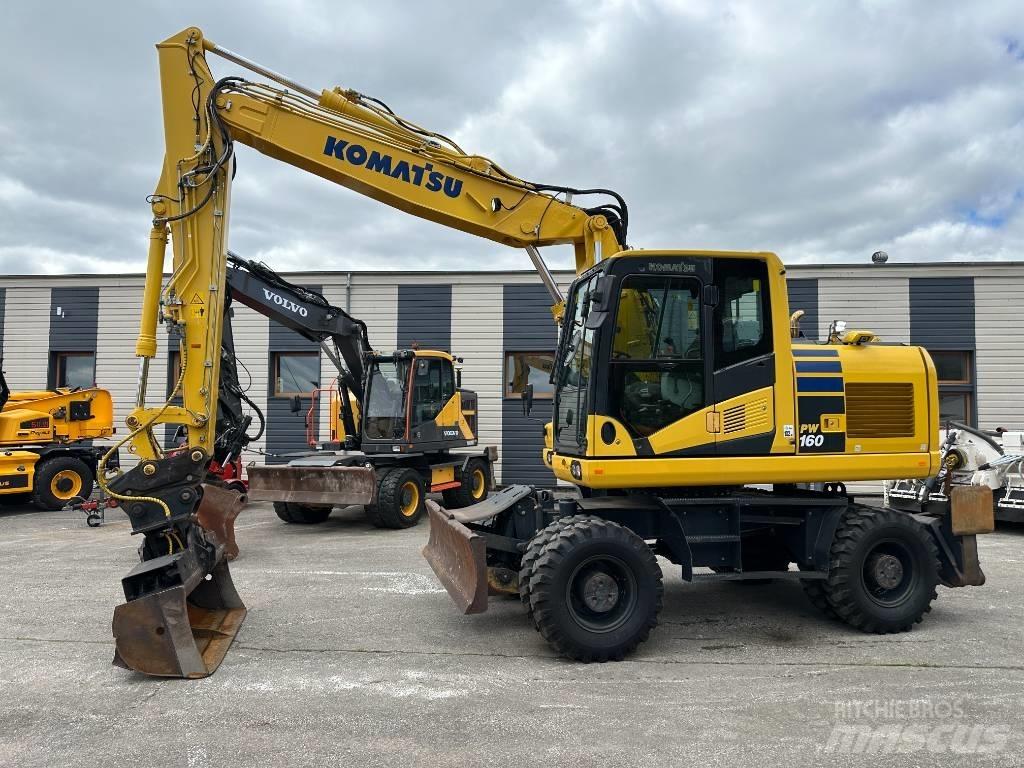 Komatsu PW160-11 Hjulgrävare