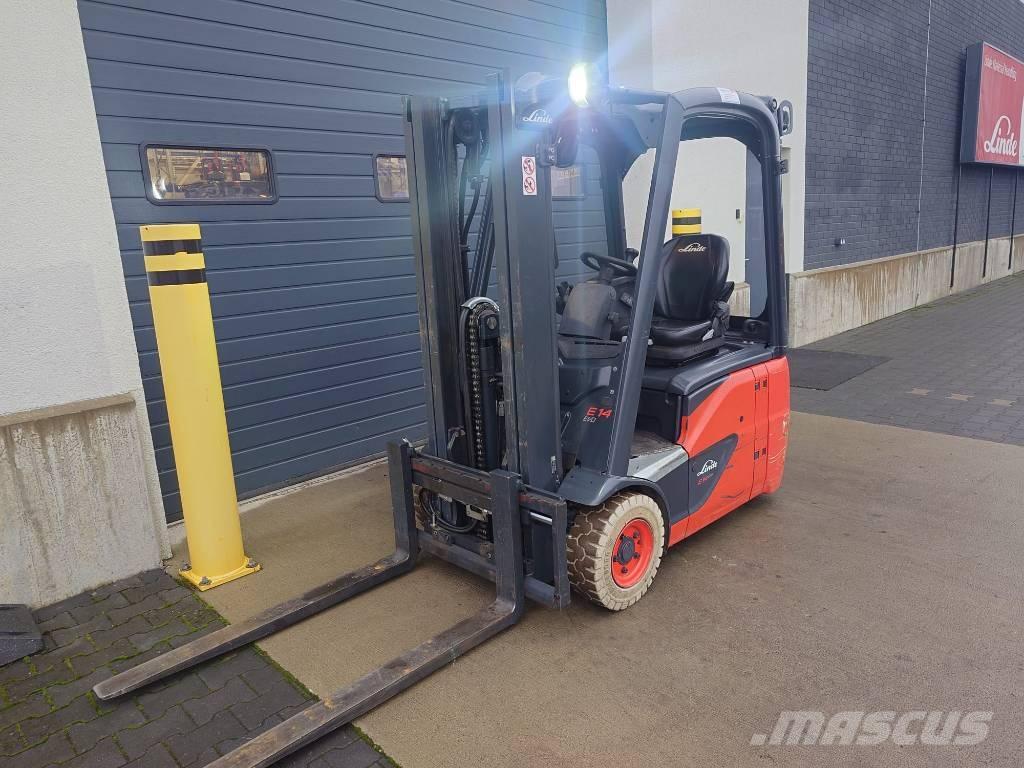 Linde E 14/386-02 Elmotviktstruckar