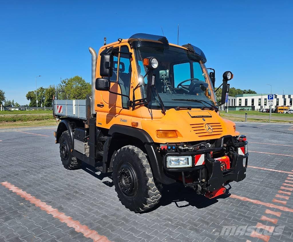 Unimog U400 Liftdumperbilar