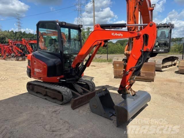 Kubota KX 027 Minigrävare < 7t