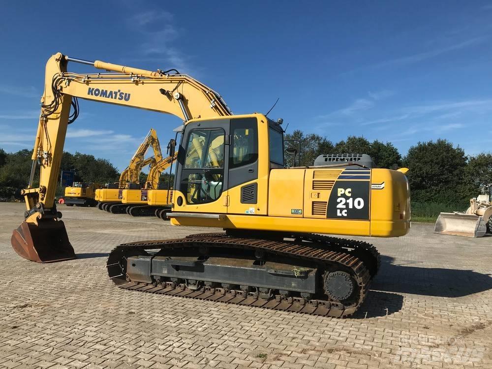 Komatsu PC 210 LC-8 Bandgrävare