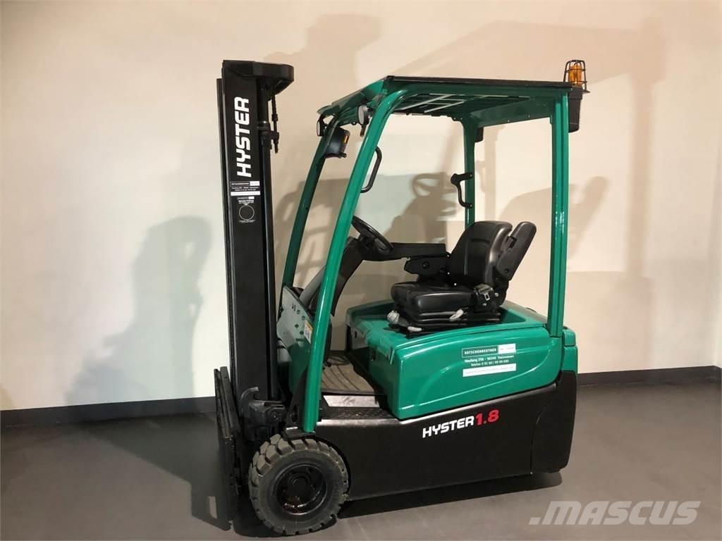 Hyster J1.8XNT (MWB) Elmotviktstruckar