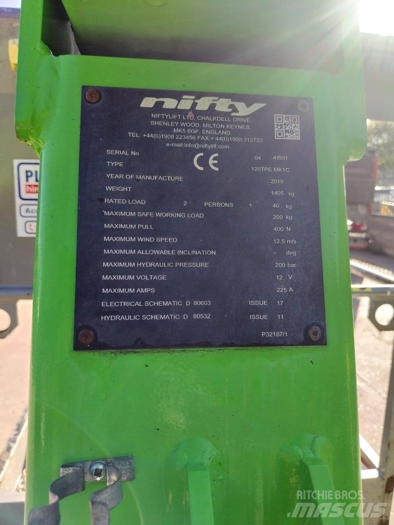Niftylift 120TPE Skylift