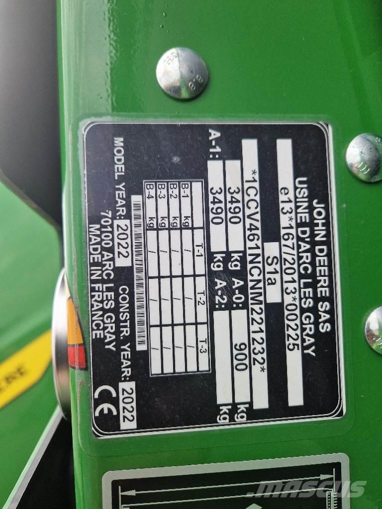 John Deere V461M Rundbalspressar