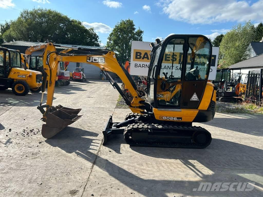 JCB 8026 CTS Minigrävare < 7t