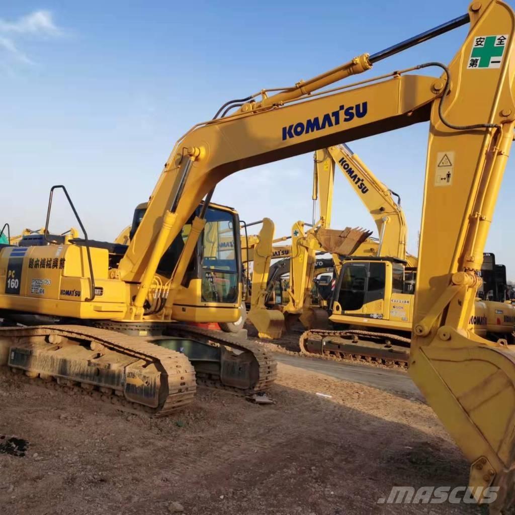 Komatsu PC160-7 Bandgrävare