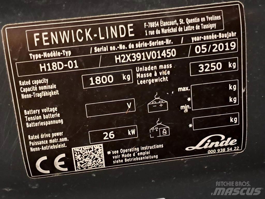 Linde H18D-01 Dieselmotviktstruckar