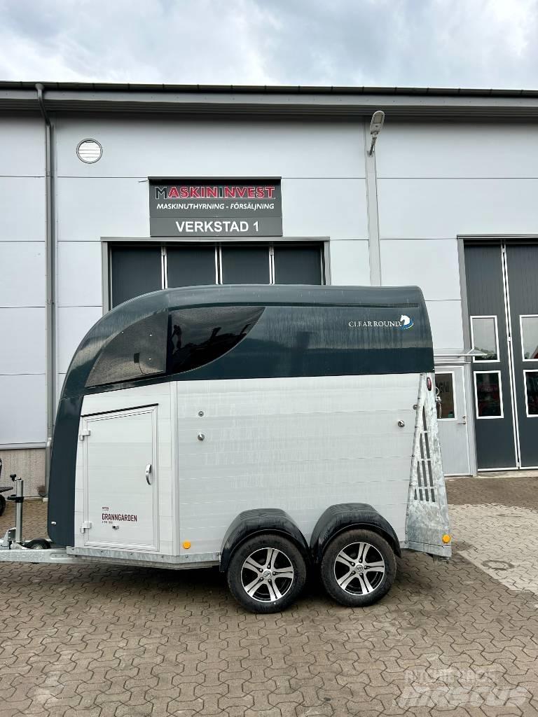  Clear Round  Alu Djurtransport trailer