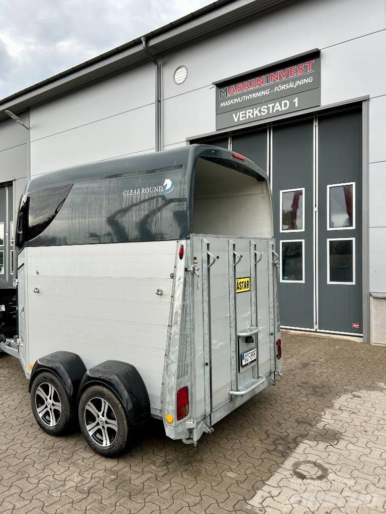  Clear Round  Alu Djurtransport trailer