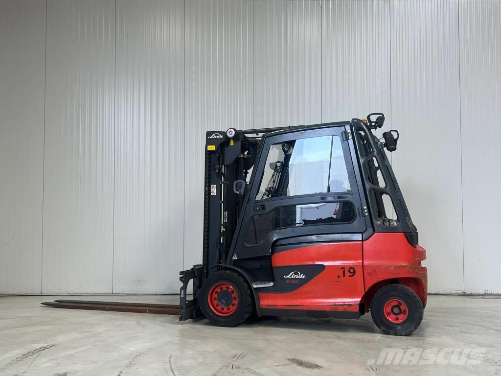 Linde E40H-01/600 Elmotviktstruckar