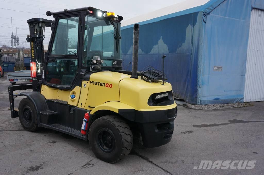 Hyster H8.0FT Dieselmotviktstruckar