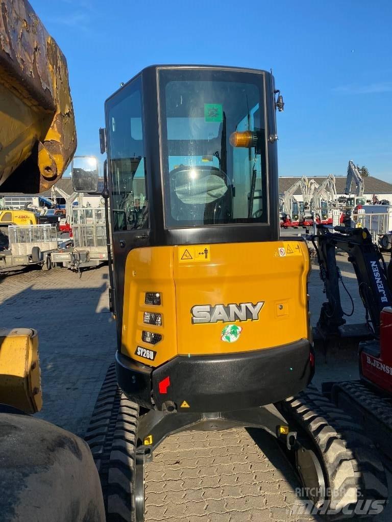 Sany SY 26 U Minigrävare < 7t